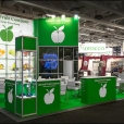 Exhibition stand of "Akhmed Fruit Company" company, exhibition FRUIT LOGISTICA 2013 in Berlin