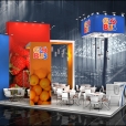 Exhibition stand of "Globus Group" company, exhibition FRUIT LOGISTICA 2013 in Berlin