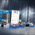 Exhibition stand of "Estonian Association of Fishery", exhibition PRODEXPO 2013 in Moscow