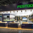 Exhibition stand of "FESTOOL" company, exhibition ECOBUILD 2013 in London