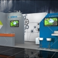 Exhibition stand of "Asteros" company, exhibition PASSENGER TERMINAL EXPO 2013 in Geneva
