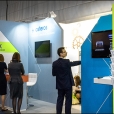 Exhibition stand of "Asteros" company, exhibition PASSENGER TERMINAL EXPO 2013 in Geneva