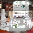 Exhibition stand of "NP Foods" company, exhibition MDD EXPO 2013 in Paris