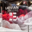 National stand of Latvia, exhibition MODE CITY 2013 in Paris