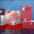 Kompānijas "EGT" stends izstādē MIMS 2013 Maskavā