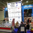 Exhibition stand of "Estonian Association of Fishery", exhibition WORLD FOOD MOSCOW-2013 in Moscow