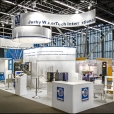 Exhibition stand of "Jurby Water Tech" companies, exhibition AQUATECH 2013 in Amsterdam