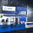 Exhibition stand of "Adani" company, exhibition MILIPOL 2013 in Paris