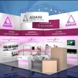 Exhibition stand of "Adani" сompany, exhibition MEDICA 2013 in Dusseldorf 
