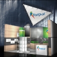 Exhibition stand of "Forpus", exhibition PAPERWORLD 2014 in Frankfurt
