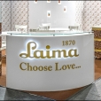 Exhibition stand of "LAIMA" company, exhibition ISM 2014 in Cologne