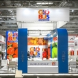 Exhibition stand of "Globus Group" company, exhibition FRUIT LOGISTICA 2014 in Berlin