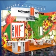 Exhibition stand of "NovFrut" company, exhibition FRUIT LOGISTICA 2014 in Berlin