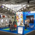 Exhibition stand of "Prodgamma" company, exhibition FRUIT LOGISTICA 2014 in Berlin