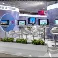 Exhibition stand of Saint-Petersburg, exhibition MIPIM 2014 in Cannes