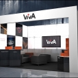 Exhibition stand of "VIVA Audio" companies, exhibition HIGH END 2014 in Munich