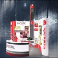 Exhibition stand of "Incure" companies, exhibition ERS 2014 in Munich