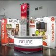 Exhibition stand of "Incure" companies, exhibition ERS 2014 in Munich