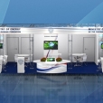 Stand of Ministry of Energy of the Russian Federation, exhibition CIGRE 2014 in Paris