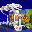 Exhibition stand of "Globus Group" company, exhibition WORLD FOOD MOSCOW-2014 in Moscow