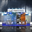 Exhibition stand of "Promelectronica" company, exhibition INNOTRANS 2014 in Berlin