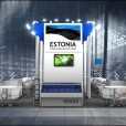 Exhibition stand of "Estonian Association of Fishery", exhibition SIAL-2014 in Paris