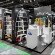 National stand of Latvia, exhibition EMBALLAGE 2014 in Paris