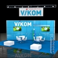 Kompānijas "Vikom" stends izstādē TECH INDUSTRY 2014 Rīgā