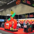 Exhibition stand of "Activ" company, exhibition FRUIT LOGISTICA 2015 in Berlin