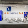 Exhibition stand of "Ruzi Fruit" company, exhibition FRUIT LOGISTICA 2015 in Berlin
