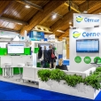 Exhibition stand of "Cerner" company, exhibition eHEALTH WEEK 2015 in Riga