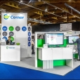 Exhibition stand of "Cerner" company, exhibition eHEALTH WEEK 2015 in Riga