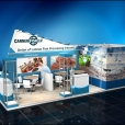Exhibition stand of "The Union of Fish Processing Industry", exhibition WORLD OF PRIVATE LABEL 2015 in Amsterdam