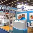 Exhibition stand of "The Union of Fish Processing Industry", exhibition WORLD OF PRIVATE LABEL 2015 in Amsterdam