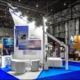 Exhibition stand of "Streamline OPS" / "Jet 2000" companies, exhibition EBACE 2015 in Geneva