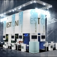 National stand of Estonia, exhibition DSEI 2015 in London