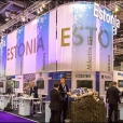 National stand of Estonia, exhibition DSEI 2015 in London