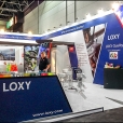 Стенд компании "Loxy" на выставке A+A 2015 в Дюссельдорфе 
