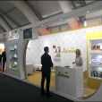 Exhibition stand of Laima (Orkla) and Balticovo companies, exhibition GULFOOD 2016 in Dubai