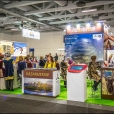 Exhibition stand of Kazakhstan, exhibition ITB 2016 in Berlin 