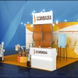 Exhibition stand of "Scandagra" company, exhibition PAVASARIS 2016 in Riga