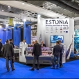 Exhibition stand of "Estonian Association of Fishery", exhibition SEAFOOD EXPO GLOBAL 2016 in Brussels