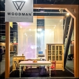 Exhibition stand of "Woodman" company, exhibition IMM 2016 in Cologne