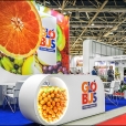 Exhibition stand of "Globus Group" company, exhibition WORLD FOOD MOSCOW 2016 in Moscow