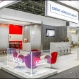 Exhibition stand of "Caceis" company, exhibition SIBOS 2016 in Geneva