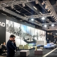 Exhibition stand of "VAD" company, exhibition STOCKHOLM FURNITURE FAIR 2017 in Stockholm
