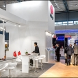 Exhibition stand of "Valinge" company, exhibition DOMOTEX 2017 in Hannover