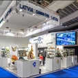 Exhibition stand of "The Union of Fish Processing Industry", exhibition SEAFOOD EXPO GLOBAL 2017 in Brussels