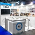 Exhibition stand of "Flight Consulting Group" company, exhibition EBACE 2017 in Geneva