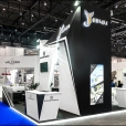 Exhibition stand of "JoinJet" company, exhibition EBACE 2017 in Geneva